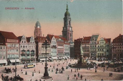 Dresden Altmarkt Nr Oldthing Ansichtskarten