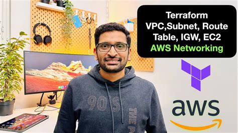 Aws Terraform Setup Vpc Subnet Route Table Internet Gateway Ec2 Youtube