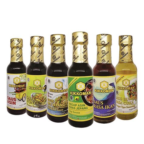 Harga Kikkoman Japanese Soy Sauce Ml Kecap Asin Halal Terbaru