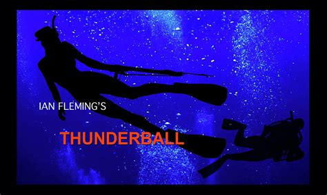 Ian Fleming, Thunderball, opening film sequence Mixed Media by Thomas ...