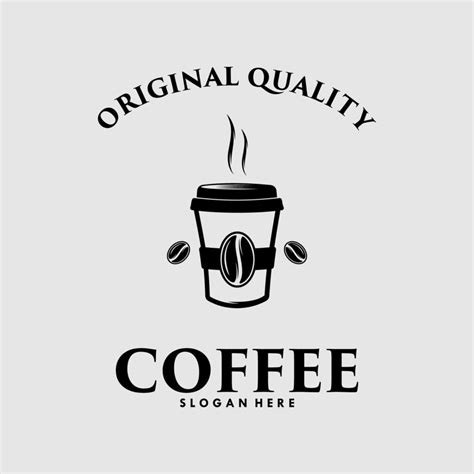 coffee vector logo design template 11223949 Vector Art at Vecteezy