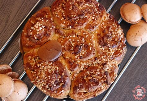 La Petite Cuisine Des Chafouineries Brioche Roul E Aux Macarons