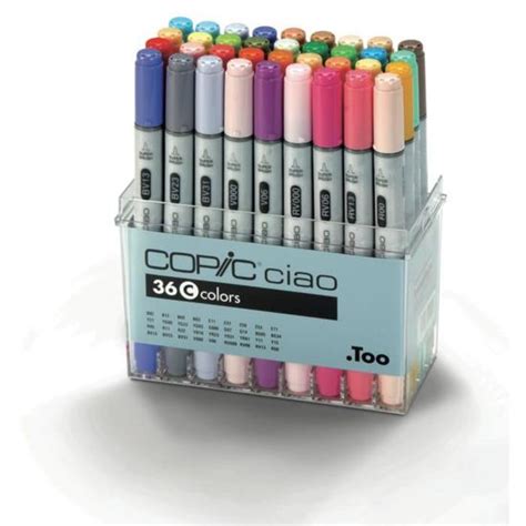 Set Marqueurs Manga Copic Ciao Set C Copic Multicolore Assort