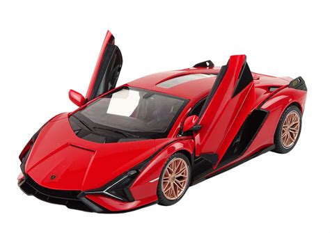 Auto R C Lamborghini Sian Fkp Rastar Czerwone Na Pilota