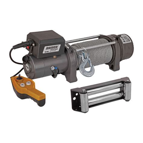 Raider Автолебедка RD-EW07 - 12 V , 3628 кг. , с въже 29 м. | Цена ...