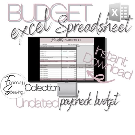 2023 EXCEL BUDGET Spreadsheet/excel Financial Planner/editable - Etsy ...