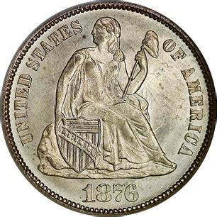 USA Silver One Dime "Seated Liberty" 1875-1891 KM# A92 | coinscatalog.NET