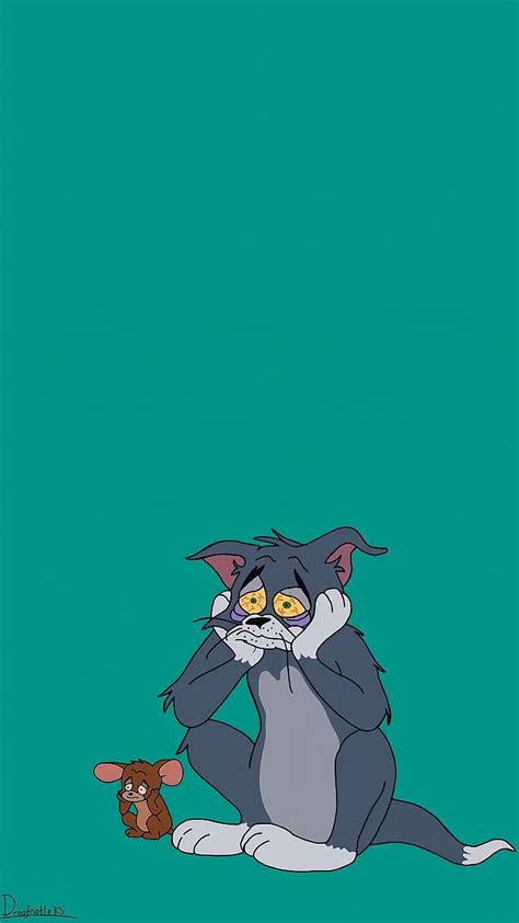 Tom And Jerry Sad Jerry And Tom Cartoon Hd Phone Wallpaper Peakpx