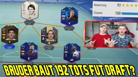 Baut Mein Kleiner BRUDER Direkt Sein Erstes 192 Rated TOTS Fut Draft