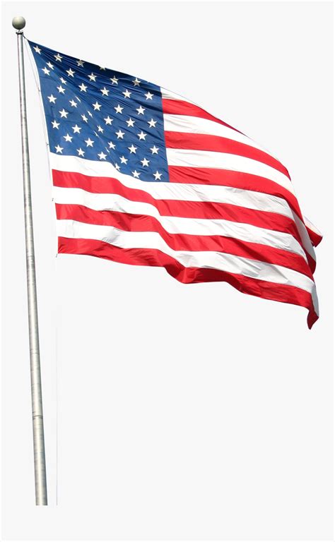 Clip Art Usa Image Pngpix Transparent - American Flag On Pole ...