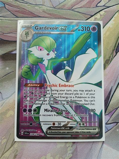 Gardevoir Ex Full Art Scarlet Violet Acheter Sur Ricardo