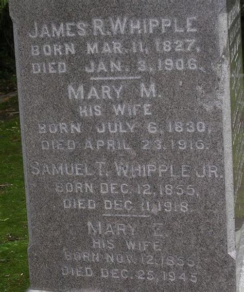 Samuel Tarbox Whipple Jr 1855 1918 Find A Grave Memorial