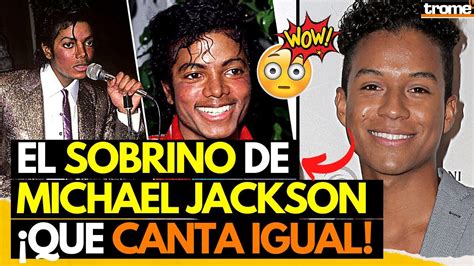 Jaafar Jackson El Sobrino De Michael Jackson Que Canta Igualito Y Lo Interpretará En Su Película