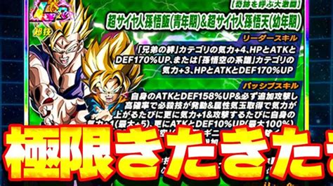 Lr悟飯天の極限性能きたきたきたー！！！！【ドッカンバトル】│ﾄﾞﾗｺﾞﾝﾎﾞｰﾙzﾄﾞｯｶﾝﾊﾞﾄﾙ 最新動画まとめ