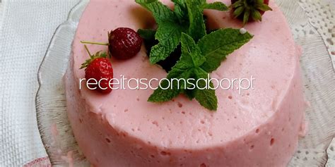 Bavaroise De Morango Receitas Sabor