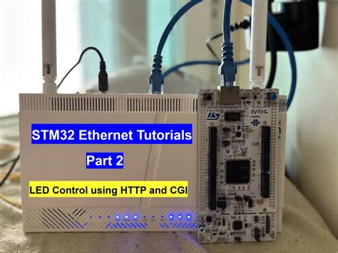 STM32 Ethernet Tutorial using CGI – HTTP Server Part 2