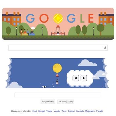 Google Doodle Celebrates 216th Anniversary Of First Parachute Jump