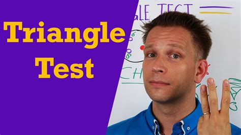 Triangle Test Explained How To Validate Process Changes YouTube