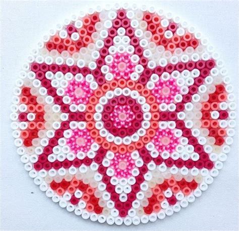 Pin By Chantal Jacquinet On Mandala A Faire Perler Bead Art Iron