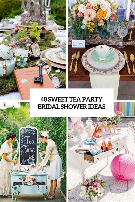 48 Sweet Tea Party Bridal Shower Ideas Weddingomania