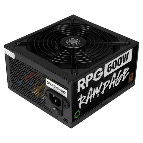 Gamemax 600w Rpg Rampage 80 Bronze Psu Gamemax Uk