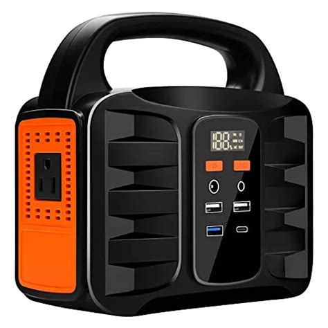 SBAOH Portable Power Station Generator 42000mAh 110V 150W Peak 200W