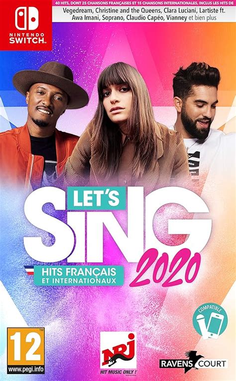 Let S Sing Hits Fran Ais Et Internationaux Pour Nintendo Switch