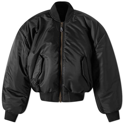 Balenciaga Classic Bomber Jacket Black End Us