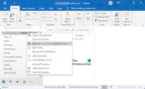 Can T Remove Email Account From Outlook Fix