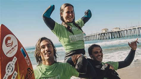 Sarah Almagro Hace Historia Campeona Del Mundo De Surf Adaptado