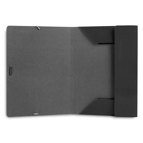 Carpeta Liderpapel Gomas Folio Solapas Carton Plastificado