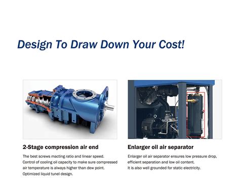 Kw Stage Compression Screw Air Compressor