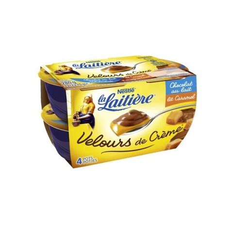 Nestle La Laiti Re Velours De Cr Me Dessert Laitier Au Chocolat Et