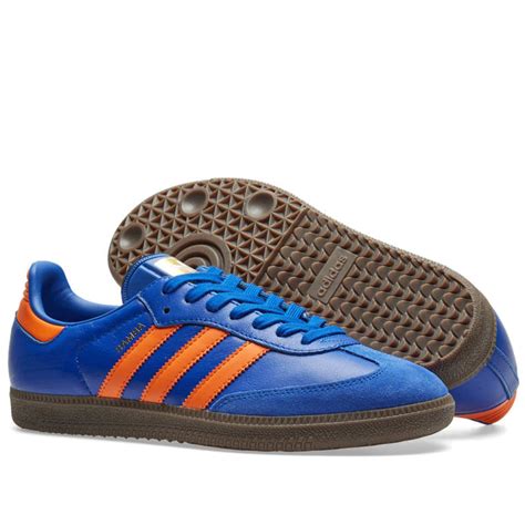 Adidas Samba Bold Blue Orange Gum End