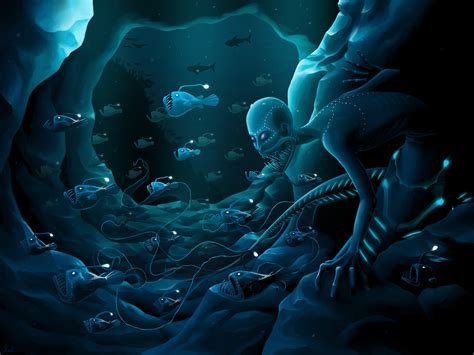 Artstation Deep Sea Mermaid