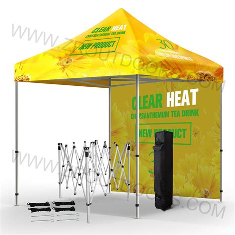 3X3 Promotional Folding Custom Print Event Awning Pop Up Tent Display