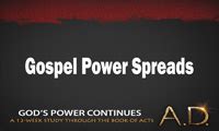 Gospel Power Spreads Acts By Pastor Dan Walker Messages