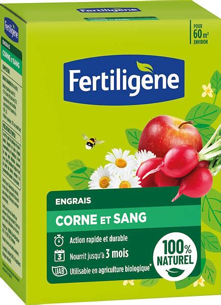 Fertiligene Engrais Corne Et Sang Uab Kg Bricomarch