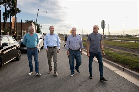 Ya Habilitamos Un Nuevo Tramo De Colectora Pavimentada En Av