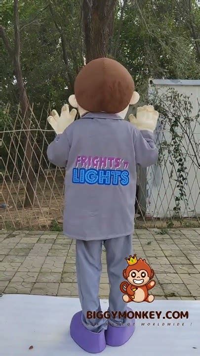 Cartoon Character Biggymonkey Mascot Costume Halloween Party Cosplay