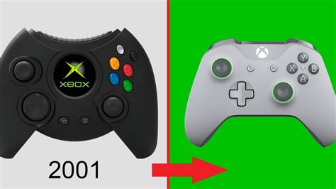 Xbox Controller Evolution Youtube