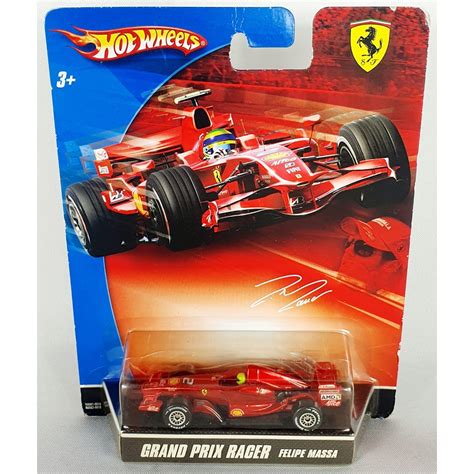 Ferrari Grand Prix Racer Felipe Massa Hot Wheels Shopee Brasil