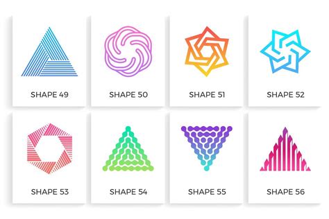 150 Unique Geometric Shapes | Geometric shapes, Geometric, Shapes