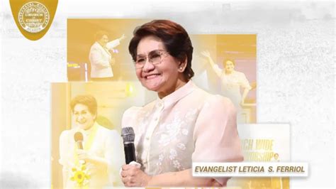 Celebrating The Remarkable Ministry Of Evangelist And Presbyter Leticia