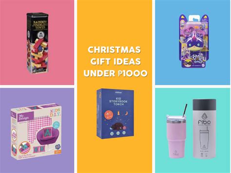 Christmas Gift Ideas Under P