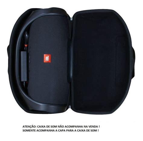 Case Capa Bolsa Maleta Para Nova Caixa De Som Jbl Boombox R