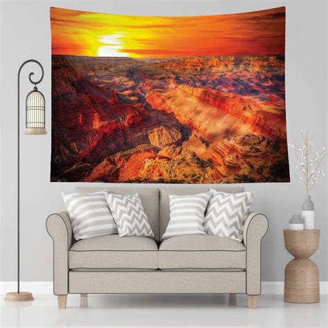 Amazon Vikes Nature Scenery Tapestry Unique Grand Canyon Color