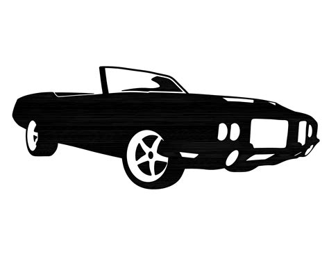 1972 Oldsmobile Cutlass 442 Convertible Silhouette Vinyl Etsy