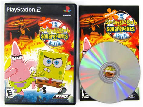 Spongebob Squarepants The Movie Playstation 2 Ps2 Retromtl