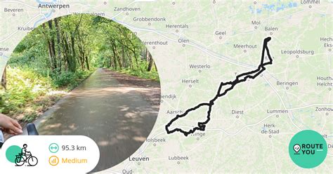 WielerVerhaal Fietsroute Balen Hageland 95 Km Met Beklimming Van Muur